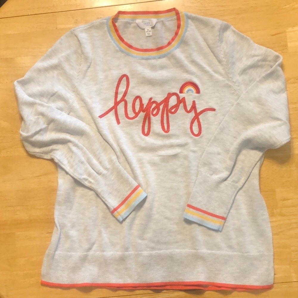 Timeand Tru Sweater Happy Size XL (16-18)